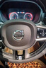 專用沃爾沃方向盤套XC60 S60 S90 XC40 C40 XC90 V60 V90超薄真皮 超薄款圓形【左右打孔】 曬單實拍圖