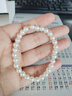 Lnieer正圓施家珍珠手鏈串珠k金時(shí)尚輕奢小眾氣質(zhì)法式高級感手串彈力繩 【6MM】施家珍珠手鏈 曬單實(shí)拍圖