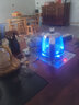 妙勝全自動(dòng)上水燒水壺電熱水壺一體機(jī)自吸式電水壺電茶壺茶臺(tái)茶具電茶爐套裝燒水器 銀色 0.9L 手柄單邊上水消毒款 37*20cm 曬單實(shí)拍圖