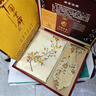 西祠宮坊蘇繡禮盒刺繡絲巾領(lǐng)帶套裝中國風(fēng)特色禮物送老外伴手禮 奶白金梅+黃龍 曬單實(shí)拍圖