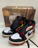 Jordan籃球鞋男子AJ4喬4中幫JORDAN 4運(yùn)動鞋F(xiàn)Q8138-002黑/白43 曬單實(shí)拍圖