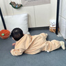 G. DUCKKIDS小黃鴨寶寶爬爬服嬰兒女寶戶(hù)外防臟爬衣兒童罩衣可外穿男爬行服連 燈芯絨連體款 卡其色 100cm 100碼 建議身高88-94cm 曬單實(shí)拍圖