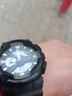 卡西歐（CASIO）G-SHOCK 黑紅炫酷時尚雙顯防水防震運動男表 GA-110-1ADR 曬單實拍圖