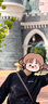 Champion春秋新款閨蜜刺繡LOGO連帽套頭衛(wèi)衣女款上衣清新休閑學(xué)院風(fēng) 黑色 S 曬單實(shí)拍圖
