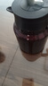 特美刻（TOMIC）智能顯溫燜茶壺純鈦茶隔悶茶壺木紋柄保溫壺家用辦公室養(yǎng)生燜泡壺 【純鈦茶隔】咖色 1L 曬單實拍圖