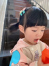BARY REEF寶寶發(fā)夾不傷發(fā)嬰兒夾子頭飾女兒童發(fā)卡嬰幼兒小發(fā)夾小女孩汗毛夾 綠牛油果發(fā)夾5件套 曬單實拍圖