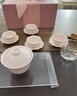 澤名家輕奢家用茶具套裝旅行功夫茶道便攜包辦公室泡茶蓋碗送禮盒裝 櫻粉花瓣套裝-11件套 曬單實拍圖