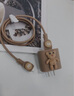 HAPPYMAKER適用蘋果15pro數(shù)據(jù)線充電器保護(hù)套iPhone14/13防折斷15promax手機(jī)殼套硅膠貼片款防 蘋果雙typec四件套貼片款【奶茶色暴力熊】 曬單實(shí)拍圖