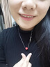 YIZUN. CHOMELS925銀朱砂項(xiàng)鏈女小眾設(shè)計(jì)高級(jí)感氣質(zhì)南紅鎖骨鏈本命年禮物送女友 南紅朱砂項(xiàng)鏈 曬單實(shí)拍圖