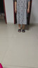 JIOESC睡裙女款夏天短袖HelloKitty少女可愛卡通睡衣學(xué)生外穿大碼家居QC 灰色HelloKitty睡裙 XL 【120-140斤】 曬單實拍圖