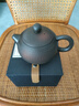全手工建水紫陶茶壺刀紋紋德鐘壺中式泡茶壺復(fù)古紫陶泡茶專(zhuān)用茶具 紫陶刀紋德鐘壺 210ml 101mL(含)-200mL(含) 曬單實(shí)拍圖