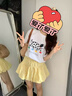歌詩慧短裙半身裙女花苞裙2025春夏季新款蓬蓬裙顯瘦A字裙子甜美泡泡裙 黃色花苞裙 L 【建議106斤內(nèi)】 曬單實拍圖