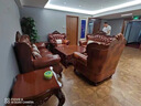 天地紅·家具【已售900+】歐式真皮沙發(fā)轉(zhuǎn)角貴妃客廳組合全實(shí)木雕花大戶型別墅 三人+左貴妃【3.02米】 歐式雕花+橡木框架 曬單實(shí)拍圖