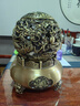 銅臻祥全銅九轉(zhuǎn)乾坤鼎時來運轉(zhuǎn)擺件辦公室開業(yè)工藝禮品龍鳳戲珠銅鼎擺件 BX九轉(zhuǎn)乾坤-高11.5CM-黃銅色 無規(guī)格 曬單實拍圖