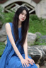 清池影（QINGCHIYING）法式無袖背心吊帶連衣裙子女夏季2025新款小個子海邊度假藍(lán)色長裙 【藍(lán)色】【超好看高端精致廳里廳 M 45/55kg 曬單實拍圖