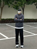 啄木鳥(niǎo)（TUCANO）休閑褲男士夏季冰絲透氣速干涼感直筒褲運動(dòng)百搭長(cháng)褲男裝 黑色XL 曬單實(shí)拍圖