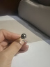 京潤珍珠戒指畫(huà)堂925銀海水珍珠戒指正圓氣質(zhì)戒指珠寶七夕情人節禮物 9-9.5mm 曬單實(shí)拍圖