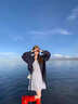 瑞秋兒連衣裙女夏季新款女裝慵懶風(fēng)長(zhǎng)袖襯衫中長(zhǎng)款外套碎花套裝裙子夏天 套裝 S 曬單實(shí)拍圖