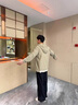NYING美式網(wǎng)眼透氣褲子男25夏季新款高街潮牌運(yùn)動(dòng)速干休閑褲寬松闊腿褲 黑色 XL （130-150斤） 曬單實(shí)拍圖