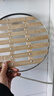 篦子竹蒸片蒸鍋篦子蒸格墊子蒸片蒸饅頭防水墊大鐵鍋蒸格竹篦子 包邊厚竹片24CM（實(shí)際23.7） 曬單實(shí)拍圖