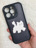 澤逸（ZEYI） 適用蘋果16/pro/max手機(jī)殼 iPhone16plus全包16e防摔新款卡通硅膠皮紋軟殼黑白貓咪男女 【酷炫黑】白色驚訝貓-贈(zèng)保護(hù)膜 蘋果16pro 曬單實(shí)拍圖