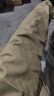 啄木鳥(niǎo)春秋季耐磨工裝褲男士全棉休閑褲戶(hù)外運動(dòng)褲多口袋干活褲勞保長(cháng)褲 灰色+軍黃【純棉耐磨】 L 130~150斤 曬單實(shí)拍圖