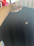 NEW BALANCE男款夏季休閑舒適百搭運動(dòng)短袖AMT52331 BK L 曬單實(shí)拍圖