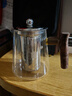 惠上嘉304不銹鋼茶具茶漏茶濾水杯過(guò)濾水壺過(guò)濾網(wǎng)內膽咖啡泡茶過(guò)濾茶隔 304帶蓋大號加長(cháng) 曬單實(shí)拍圖