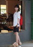 安踏運(yùn)動(dòng)套裝女夏季冰絲速干短袖t恤短褲女士衣服簡(jiǎn)約百搭女裝休閑服 白/黑-套裝 M/170 適合100-120斤 曬單實(shí)拍圖