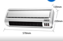 艾美特（AIRMATE）壁掛式PTC陶瓷電暖器 HP2012P 暖風(fēng)機(jī) 防水電暖氣 曬單實(shí)拍圖