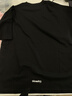 VETEMENTS【何與同款】重磅純棉100%男女士寬松短袖t恤高檔輕奢潮牌上衣 黑色 XL 曬單實(shí)拍圖