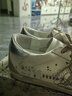 Golden Goose x 易烊千璽共創(chuàng)聯(lián)名系列 銀尾經(jīng)典款Super-Star鞋履GGDB 白色/銀色女款 38 曬單實拍圖