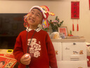迪紫兔國潮蛇帽春節(jié)蛇年頭飾兒童帽子幼兒園手工制作DIY材料包元旦禮物 狀元紅帽 曬單實拍圖