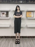 大東女士魔術(shù)貼老爹涼鞋女2025夏季新款網(wǎng)紅仙女時尚厚底百搭沙灘涼鞋 黑色 專柜新品 40 專柜新品 曬單實拍圖