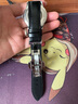 天梭1853杜魯爾系列T099原裝皮帶 T099407a T099408a原廠真皮表帶 黑色銀色蝴蝶扣 21mm 曬單實拍圖