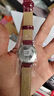 天梭（TISSOT）【官方授權(quán)店】 瑞士手表 新款卡森臻我系列1853石英小美人女表 酒紅色皮帶T122.210.16.373.00 曬單實拍圖