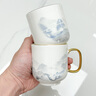 漢茗新中式茶具整套喬遷送禮景德鎮(zhèn)水杯茶壺客廳家用高檔陶瓷杯具套裝 【高檔骨瓷·茶具8件套】禮盒裝 曬單實拍圖
