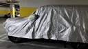 智匯汽車(chē)車(chē)衣全車(chē)罩加厚牛津布遮陽(yáng)防曬防雨罩轎車(chē)SUV越野汽車(chē)套外罩 適用于捷途旅行者專(zhuān)用車(chē)衣全車(chē)罩 銀色加棉加厚牛津布汽車(chē)衣罩外套 曬單實(shí)拍圖