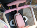 小傘 電動(dòng)車兒童座椅前置 嬰幼兒電瓶車兒童安全座椅小孩寶寶前置坐椅 黛拉粉【升級(jí)側(cè)翻板+皮革圍欄】 加贈(zèng)防撞墊 曬單實(shí)拍圖