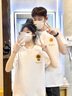 love legend情侶裝夏季短袖t恤上衣服小眾設計感男女百搭休閑半袖套裝定制 白色+白色 M 男+S 女 曬單實(shí)拍圖