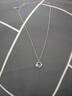 蘇十六漫游星球小狐貍項鏈女生日禮物送女友小眾設計925銀月光石鎖骨鏈 星球小狐貍項鏈 曬單實(shí)拍圖