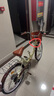 SANGPU折疊親子自行車成人通勤帶小孩母子帶寶寶親子款寶媽單車上班騎 旗艦變速-復(fù)古黃【前椅+后椅】 24寸【適合：160-175cm】 曬單實(shí)拍圖