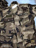 彈力耐磨迷彩工作服套裝男女同款工地工裝透氣吸汗機修焊工勞保服 黃色 175碼【130-145斤】 曬單實(shí)拍圖