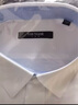 雅戈爾（YOUNGOR）短袖襯衫男白色DP免燙襯衫賓霸彈力面料絲質(zhì)彈力抗皺平整易打理 VSDD114952BFY白色 38 曬單實(shí)拍圖