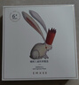嫚熙（EMXEE）寶寶餐盤(pán)硅膠吸盤(pán)式輔食碗防摔訓練吃飯碗分格盤(pán)嬰幼兒童餐具 熊爪-奶油黃 曬單實(shí)拍圖