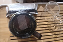 奇思貓玻璃泡茶杯迷你小容量茶水分離過濾木把花茶杯辦公室家用青灰新款 槍灰色 200ml 曬單實(shí)拍圖