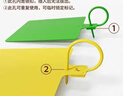 鑄固 物流標簽牌 加厚塑料吊牌內置鎖芯標識掛簽牌封條止退扎帶 100*80mm（100條) 紅色 曬單實(shí)拍圖