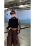 浪莎工裝褲子女春秋2025新款闊腿褲城市輕戶(hù)外高腰顯瘦休閑傘兵登山褲 粉色【束腳/闊腿 可兩穿】 XL【126-140斤】 曬單實(shí)拍圖
