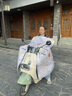 鯨清電動(dòng)車(chē)擋風(fēng)被夏季全包防曬四季可用遮陽(yáng)罩電瓶摩托車(chē)防風(fēng)加大薄款 灰富得牛油【全包遮陽(yáng)+雙口袋】 曬單實(shí)拍圖
