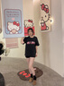 JKN多巴胺襪子女春夏短襪運動(dòng)【純色刺繡】學(xué)生可愛(ài)短筒船襪棉襪 曬單實(shí)拍圖
